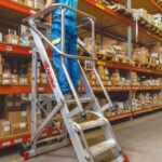 Faraone SMT Warehouse ladder - Material Handling Equipment & Ladders ...