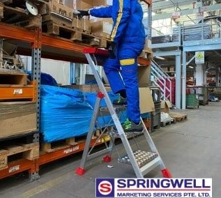 Factors to consider before buying a platform ladder for work