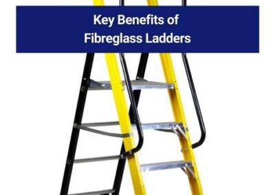 Key Benefits of Fibreglass Steps & Ladders