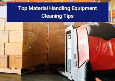 Top Material Handling Equipment Cleaning Tips