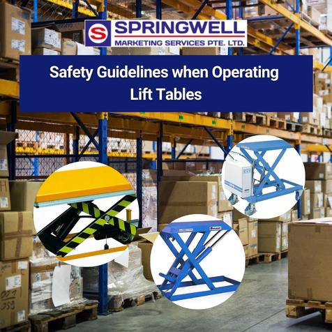 12 Safety Guidelines when Operating Lift Tables