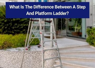 Key Differences Between A Step Ladder And Platform Ladder?