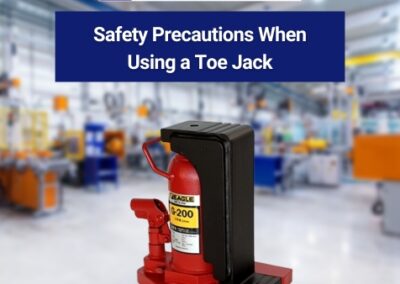 Safety Precautions When Using a Toe Jack