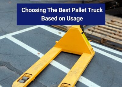 Choosing The Best Pallet Truck Based on Usage
