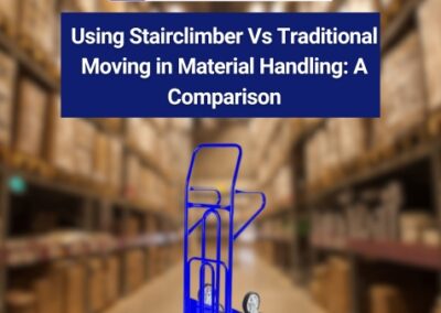 Using Stairclimber Vs Traditional Moving in Material Handling: A Comparison