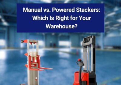 Manual vs. Powered Stackers: Which Is Right for Your Warehouse?