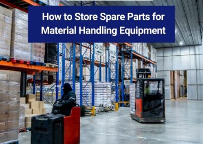 How to Store Spare Parts for Material Handling Equipment